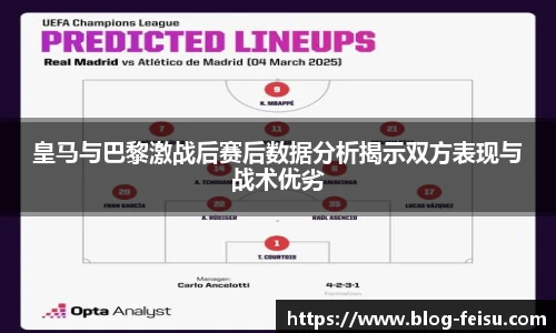 皇马与巴黎激战后赛后数据分析揭示双方表现与战术优劣